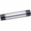 Anvil 1 In X 4 In Galvanized Steel Pipe Nipple 150 PSI Lead Free 831024609
